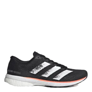 Adizero Adios 5 Shoes Core Black / Cloud White / Signal Coral