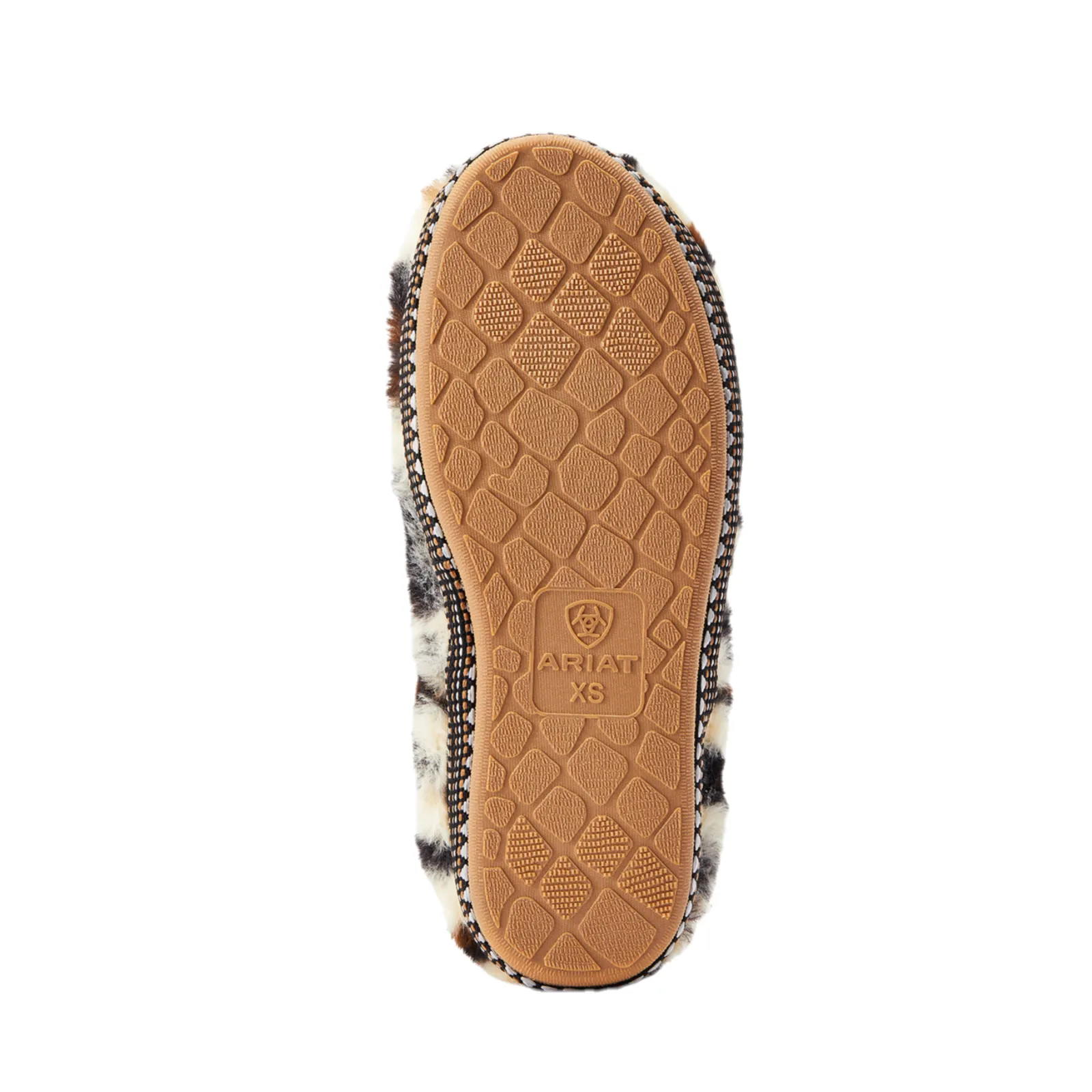 Ariat Ladies Snuggle Cream Leopard Slippers AR2271-114