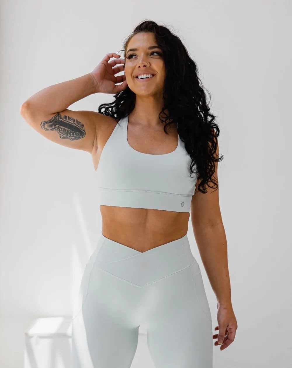 Astoria LUXE POWER Sports Bra - Ice Blue