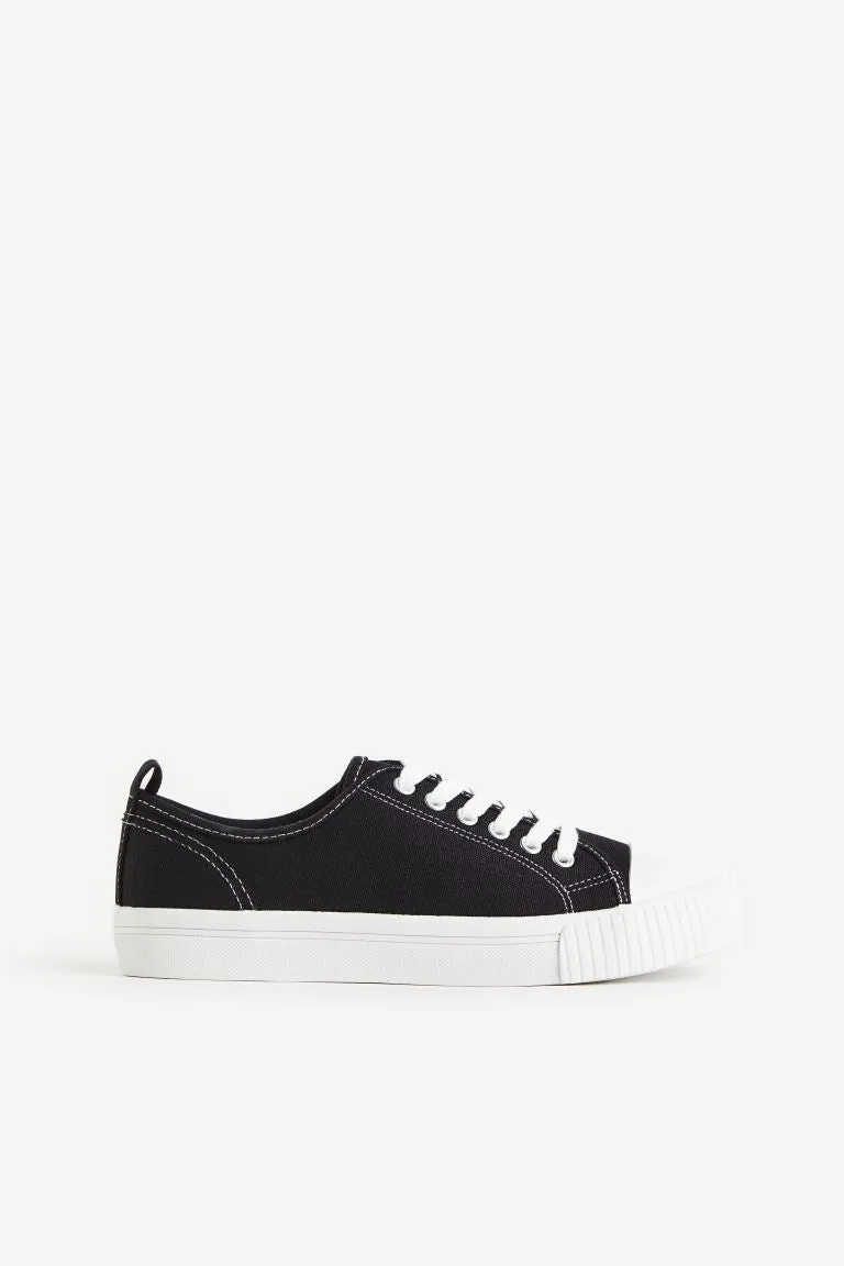 H&M canvas sneakers