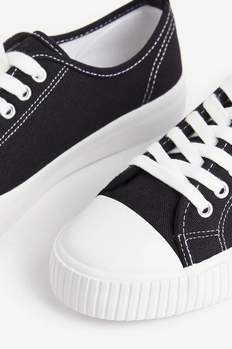 H&M canvas sneakers