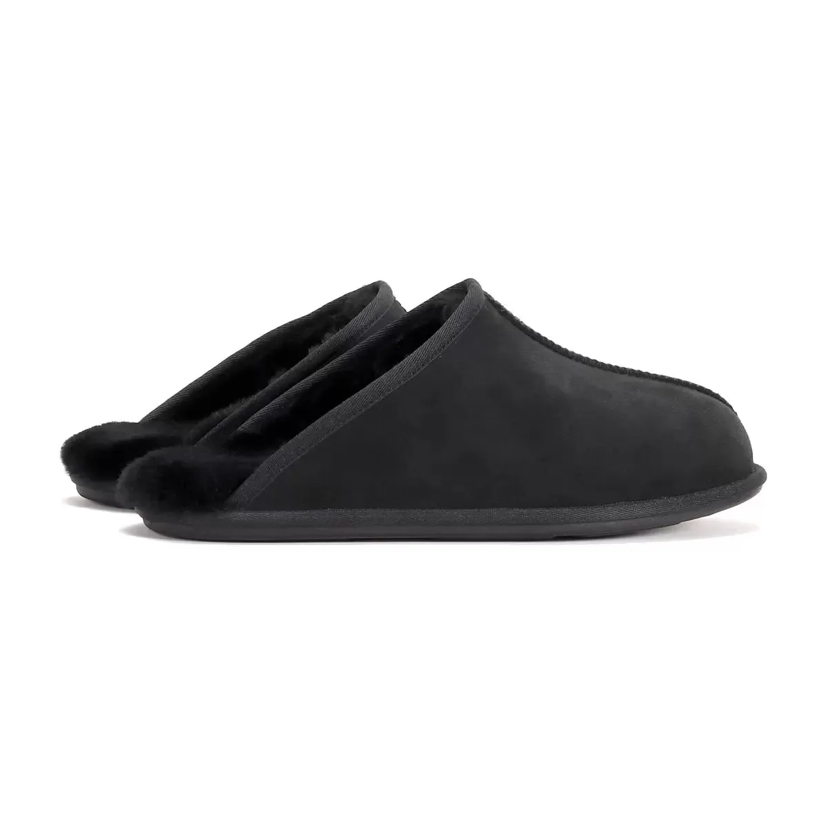 Kirkland Signature Men's Indoor Outdoor Slippers Black