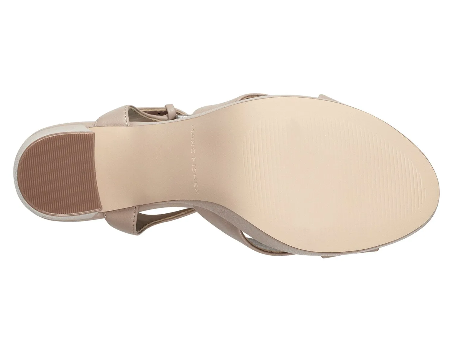 Marc Fisher Deren platform sandals, beige
