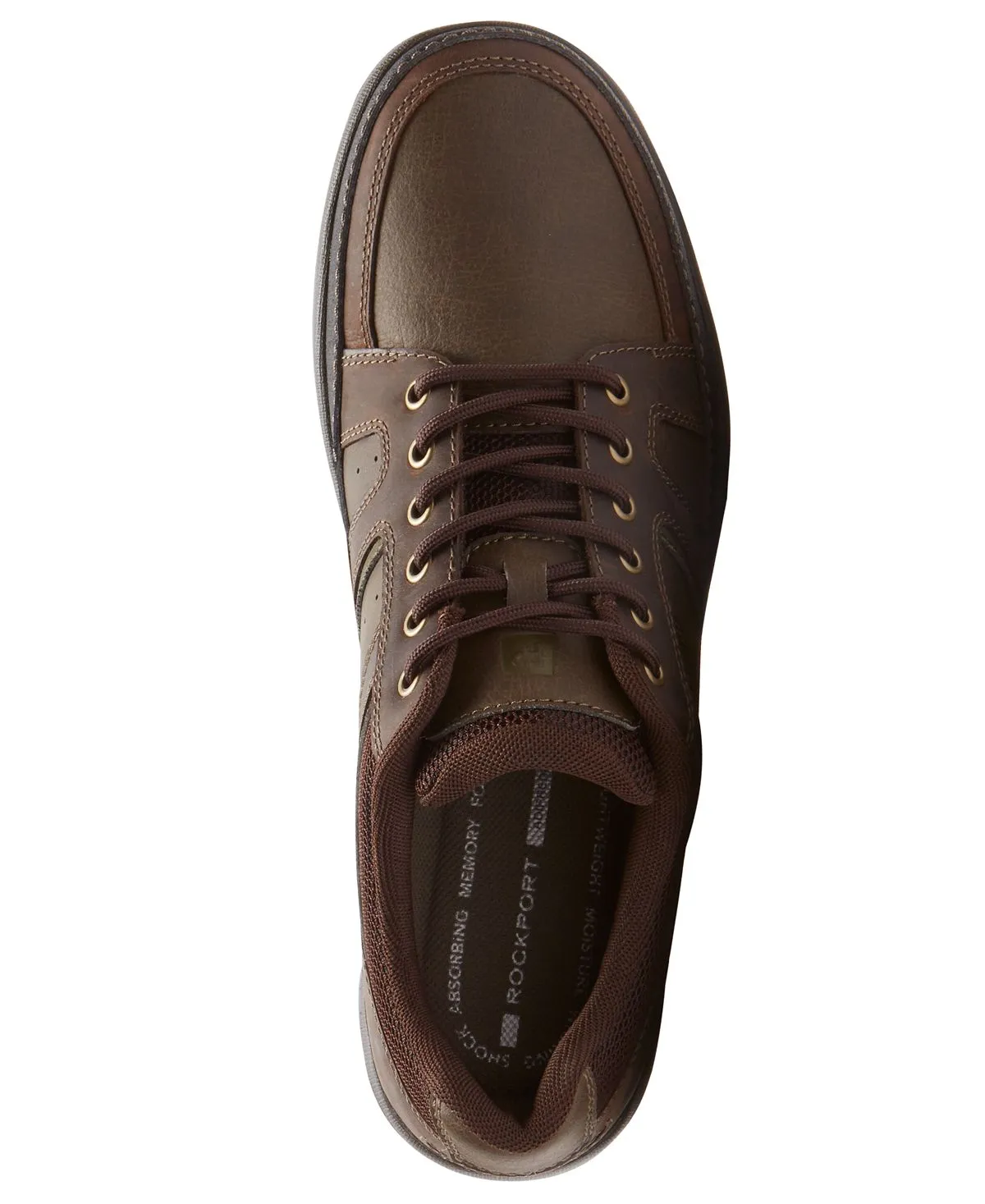 Men's mudguards get your kicks blucher Rockport, dark brown