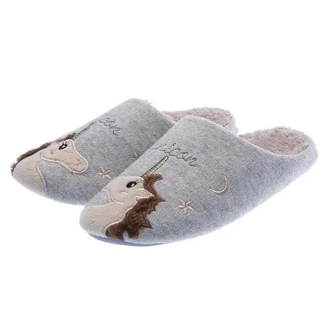 Moon Unicorn Slippers