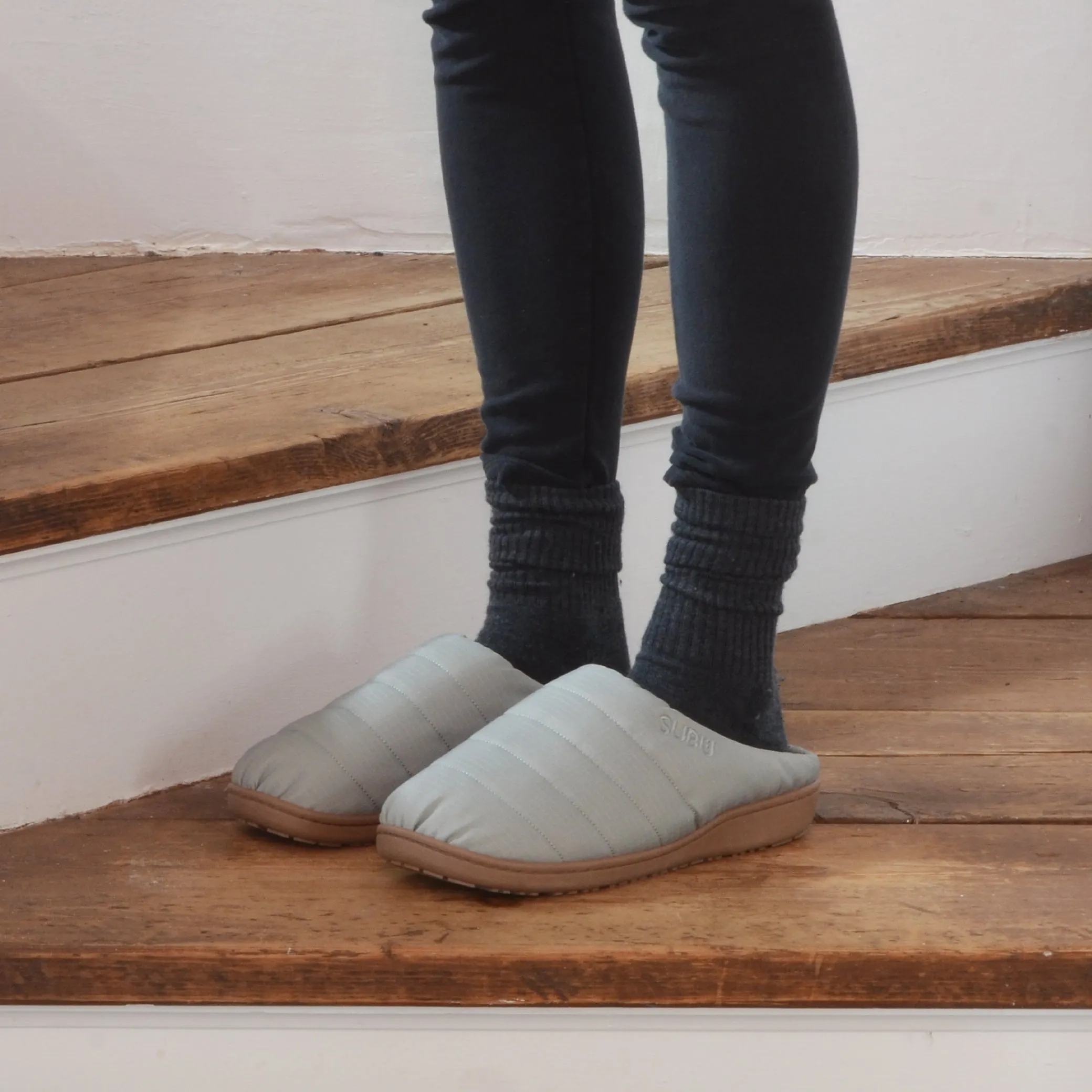 Nannen Outdoor Slippers - Foliage Green