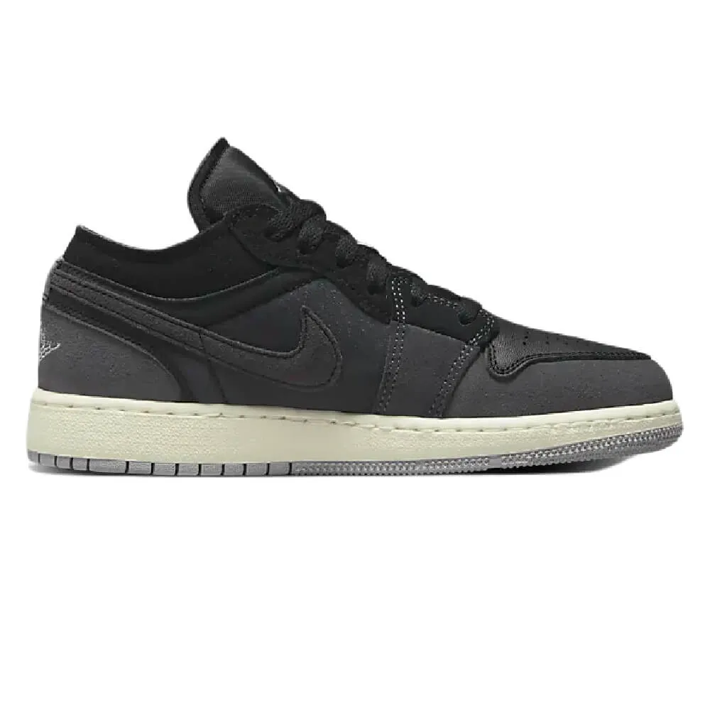 Nike Air Jordan 1 Low SE Craft, Dark Grey/Black/Beige