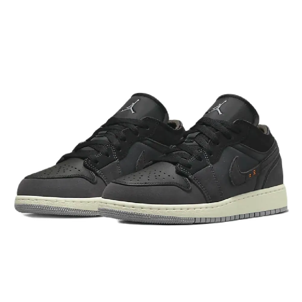 Nike Air Jordan 1 Low SE Craft, Dark Grey/Black/Beige