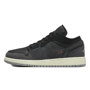 Nike Air Jordan 1 Low SE Craft, Dark Grey/Black/Beige