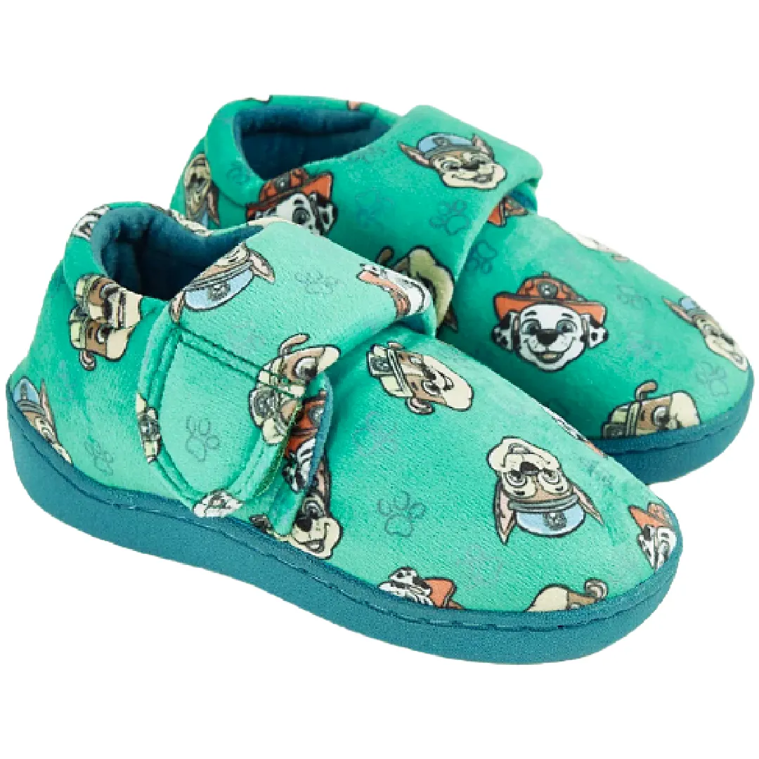 PAW PATROL Green Slippers