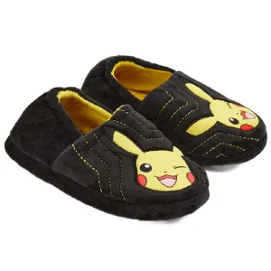 POKÉMON Black Pikachu Slippers