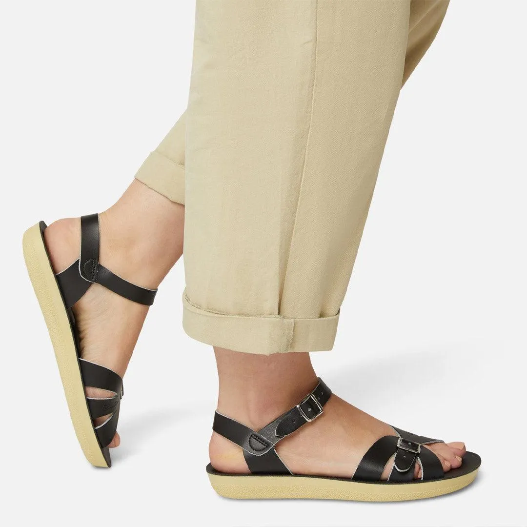 Salt-Water Women's Sandals - Boardwalk - Black