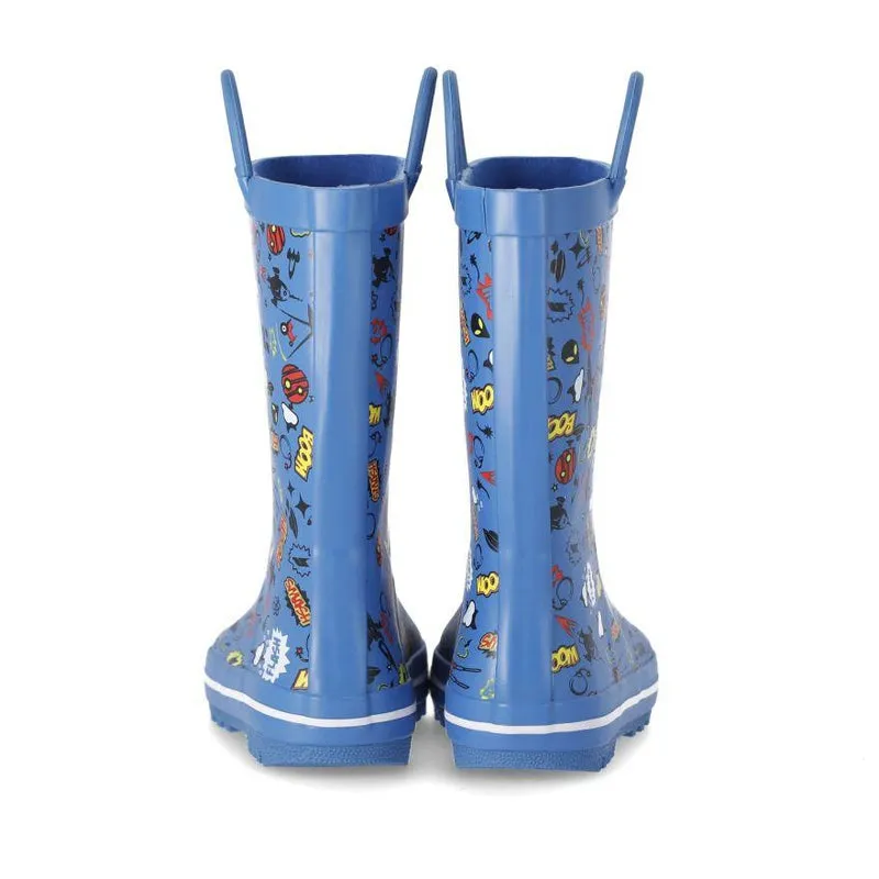 Trespass Kids Wellies With Pull Handles
