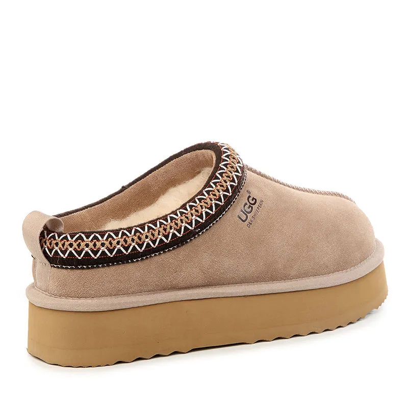 UGG Platinum Tassie Platform Slippers