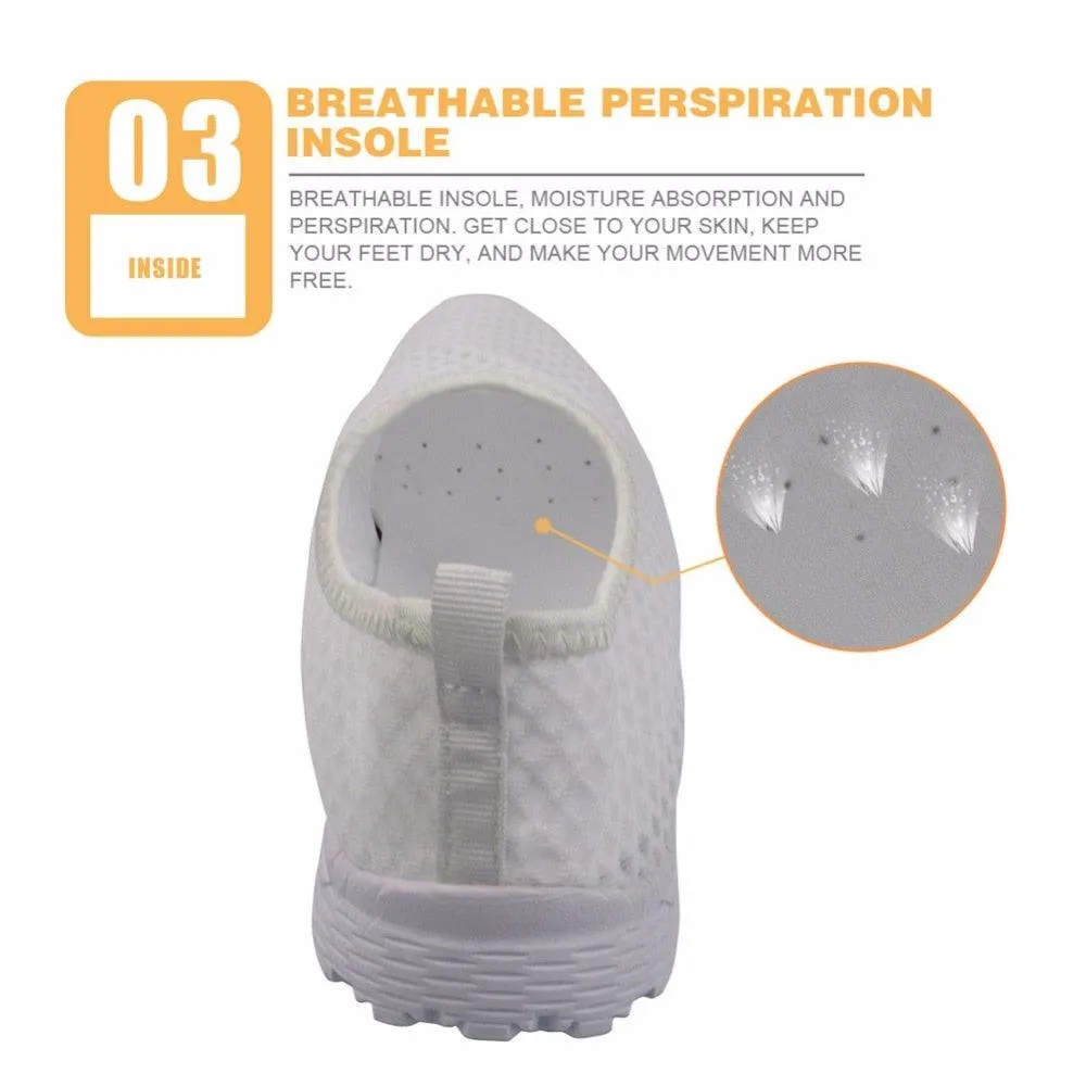 Veterinary Surgeon Pattern Flats Women Shoes Summer Fashion Comfortable Mesh Ladies Sneakers Shoes