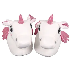 White Winged Unicorn Slippers