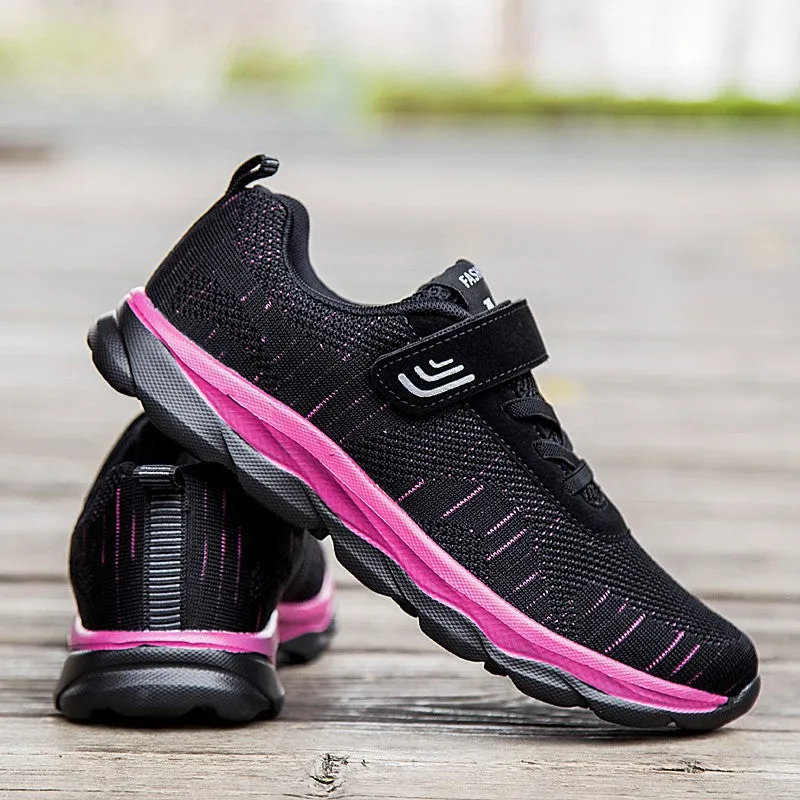 Women's breathable anti-skid platform tennis sneakers