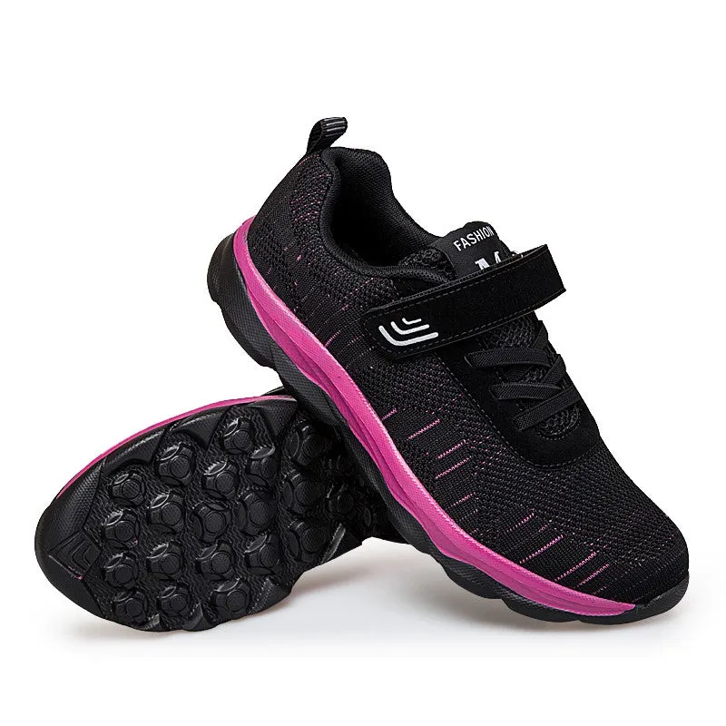 Women's breathable anti-skid platform tennis sneakers