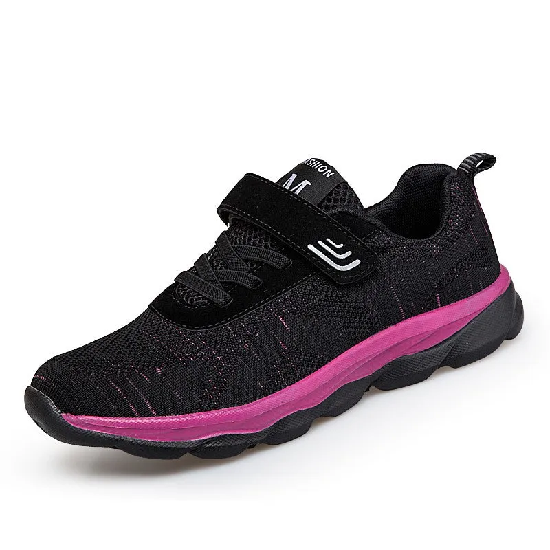 Women's breathable anti-skid platform tennis sneakers